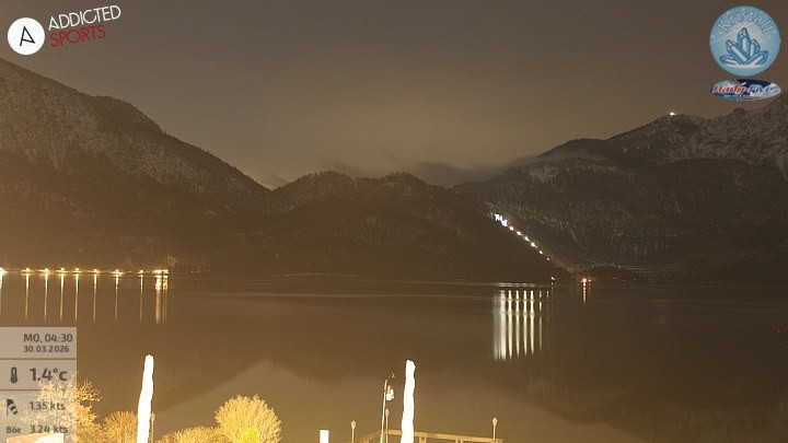 Archiv Foto Webcam Kristall Trimini: Kochelsee und Herzogstand