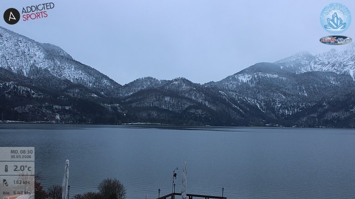 Archiv Foto Webcam Kristall Trimini: Kochelsee und Herzogstand