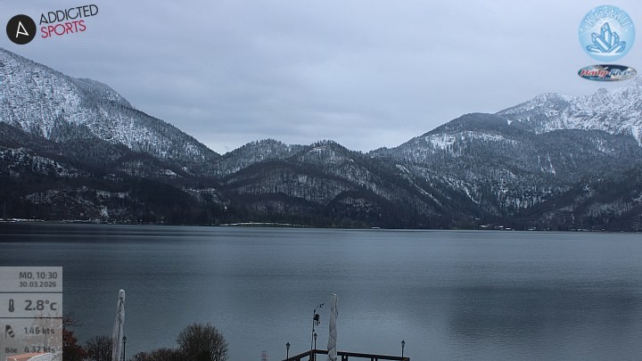 Archiv Foto Webcam Kristall Trimini: Kochelsee und Herzogstand