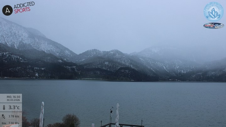 Archiv Foto Webcam Kristall Trimini: Kochelsee und Herzogstand