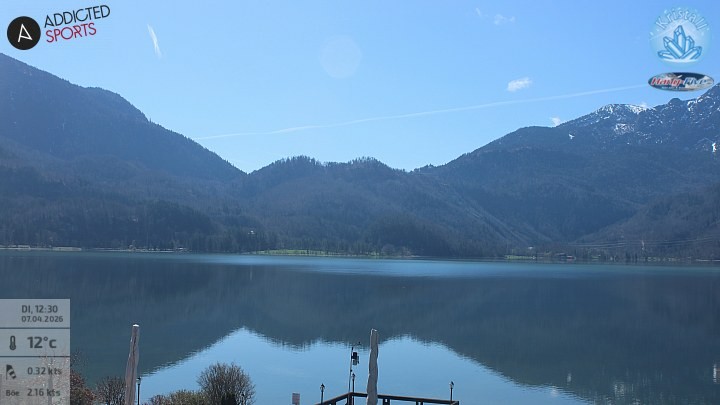 Archiv Foto Webcam Kristall Trimini: Kochelsee und Herzogstand