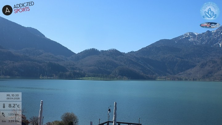 Archiv Foto Webcam Kristall Trimini: Kochelsee und Herzogstand