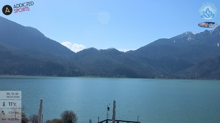Archiv Foto Webcam Kristall Trimini: Kochelsee und Herzogstand
