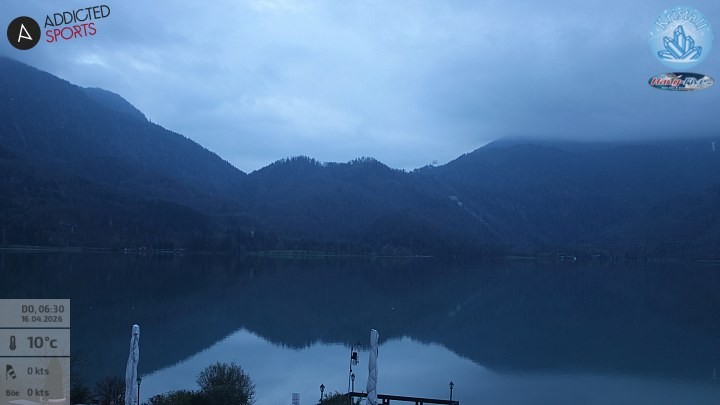 Archiv Foto Webcam Kristall Trimini: Kochelsee und Herzogstand