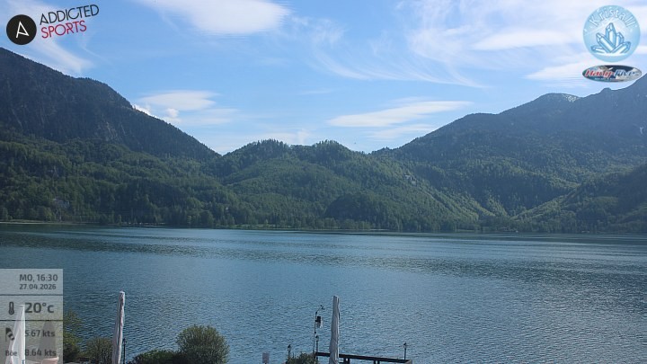 Archiv Foto Webcam Kristall Trimini: Kochelsee und Herzogstand