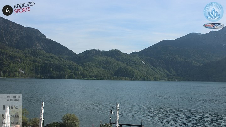 Archiv Foto Webcam Kristall Trimini: Kochelsee und Herzogstand