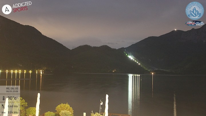 Archiv Foto Webcam Kristall Trimini: Kochelsee und Herzogstand