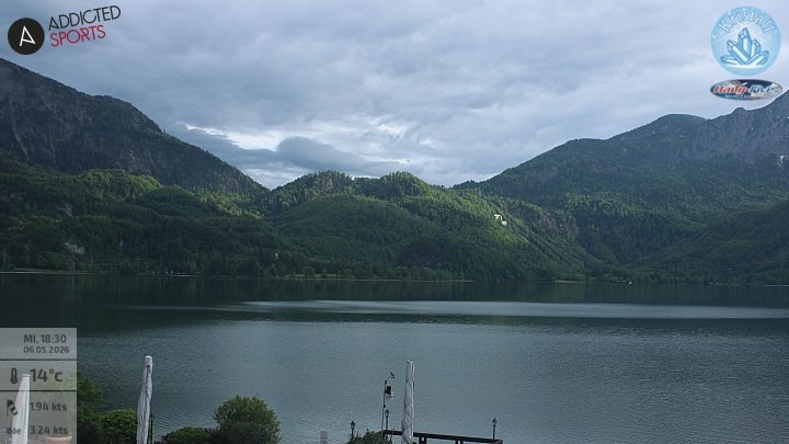 Archiv Foto Webcam Kristall Trimini: Kochelsee und Herzogstand