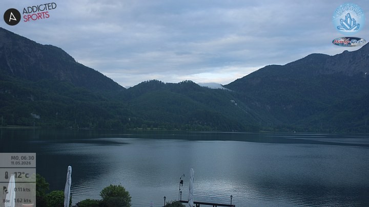 Archiv Foto Webcam Kristall Trimini: Kochelsee und Herzogstand