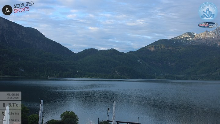 Archiv Foto Webcam Kristall Trimini: Kochelsee und Herzogstand