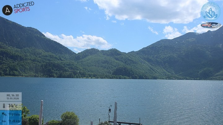 Archiv Foto Webcam Kristall Trimini: Kochelsee und Herzogstand