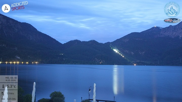 Archived image Webcam Lake Kochelsee