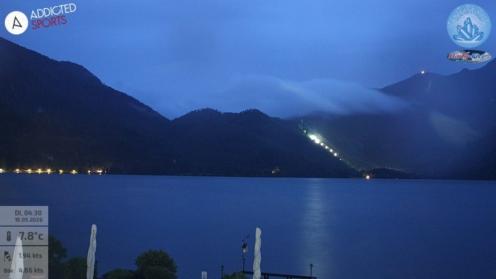 Archiv Foto Webcam Kristall Trimini: Kochelsee und Herzogstand