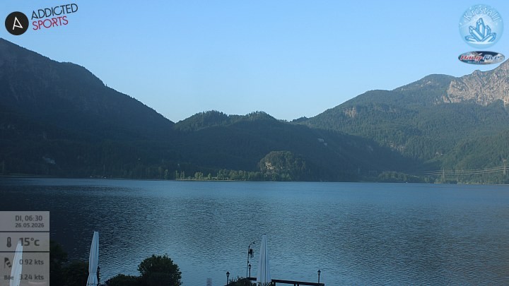 Archiv Foto Webcam Kristall Trimini: Kochelsee und Herzogstand