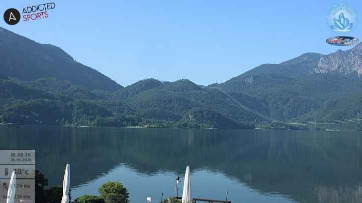 Archiv Foto Webcam Kristall Trimini: Kochelsee und Herzogstand
