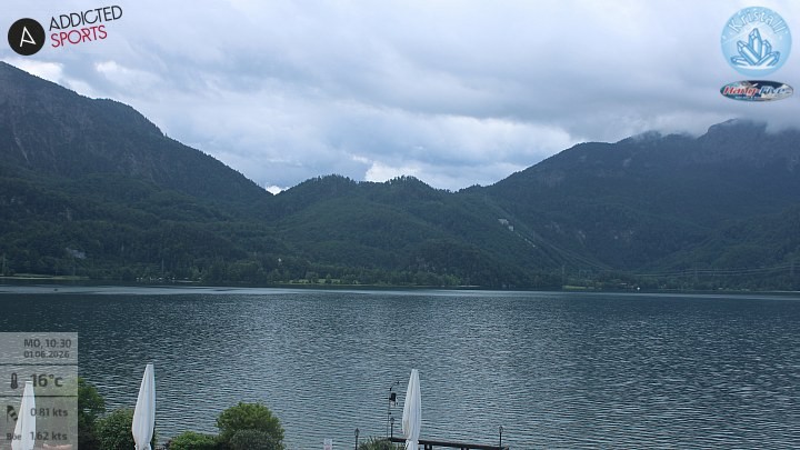 Archiv Foto Webcam Kristall Trimini: Kochelsee und Herzogstand