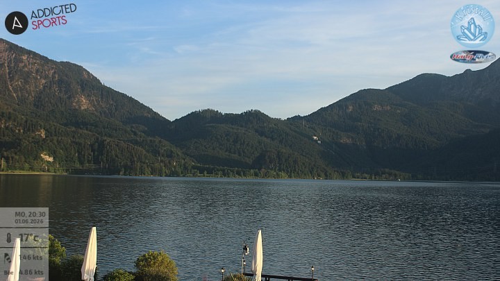 Archiv Foto Webcam Kristall Trimini: Kochelsee und Herzogstand