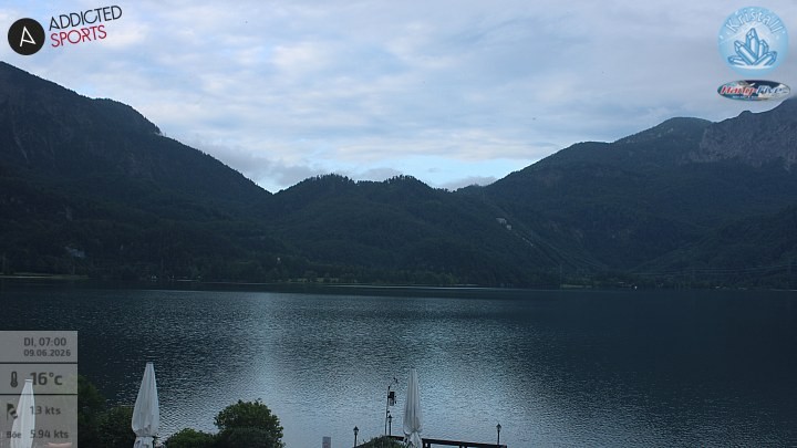 Archiv Foto Webcam Kristall Trimini: Kochelsee und Herzogstand