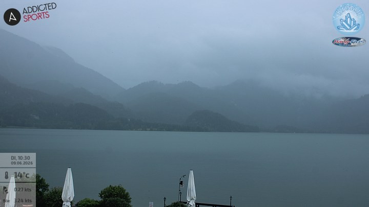 Archiv Foto Webcam Kristall Trimini: Kochelsee und Herzogstand