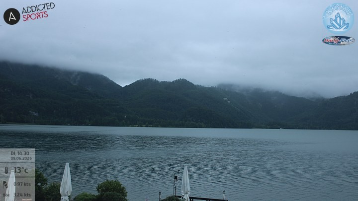 Archiv Foto Webcam Kristall Trimini: Kochelsee und Herzogstand