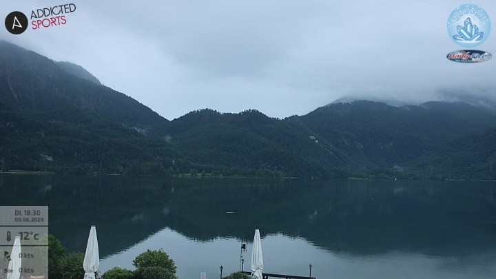 Archiv Foto Webcam Kristall Trimini: Kochelsee und Herzogstand