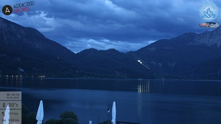Archiv Foto Webcam Kristall Trimini: Kochelsee und Herzogstand