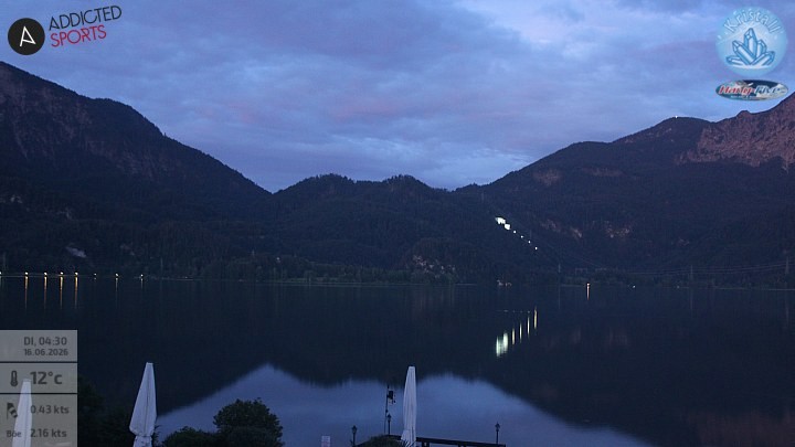 Archiv Foto Webcam Kristall Trimini: Kochelsee und Herzogstand