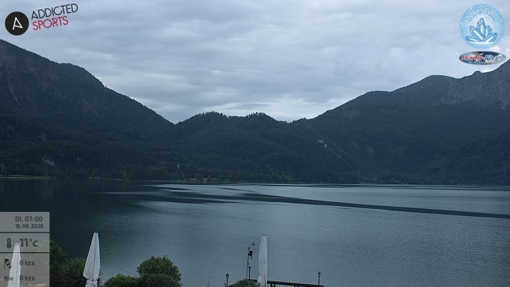 Archiv Foto Webcam Kristall Trimini: Kochelsee und Herzogstand