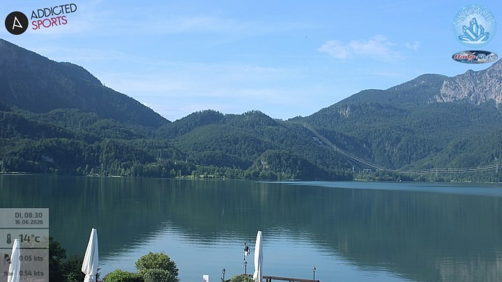 Archiv Foto Webcam Kristall Trimini: Kochelsee und Herzogstand