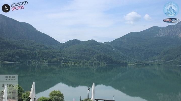 Archiv Foto Webcam Kristall Trimini: Kochelsee und Herzogstand