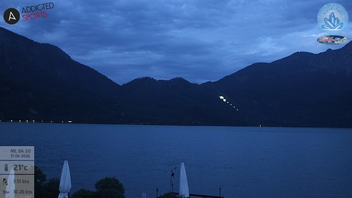 Archiv Foto Webcam Kristall Trimini: Kochelsee und Herzogstand