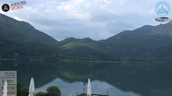 Archiv Foto Webcam Kristall Trimini: Kochelsee und Herzogstand