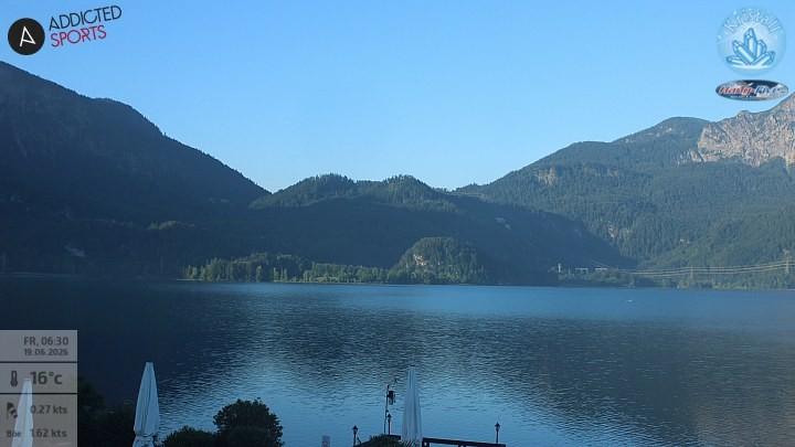 Archiv Foto Webcam Kristall Trimini: Kochelsee und Herzogstand