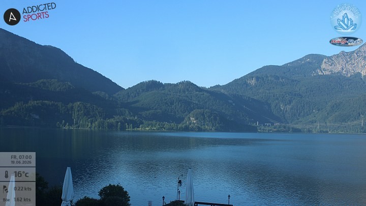 Archiv Foto Webcam Kristall Trimini: Kochelsee und Herzogstand