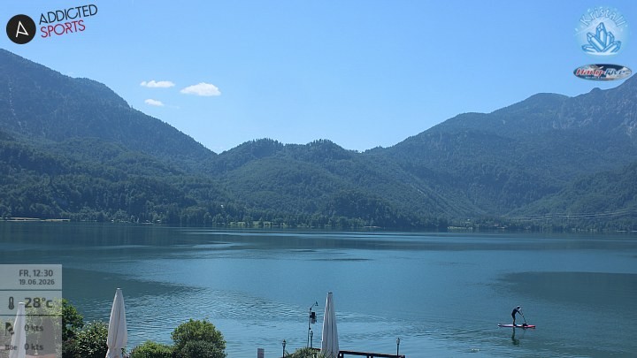 Archiv Foto Webcam Kristall Trimini: Kochelsee und Herzogstand