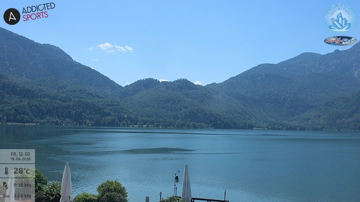 Archiv Foto Webcam Kristall Trimini: Kochelsee und Herzogstand