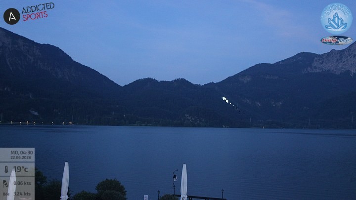 Archiv Foto Webcam Kristall Trimini: Kochelsee und Herzogstand