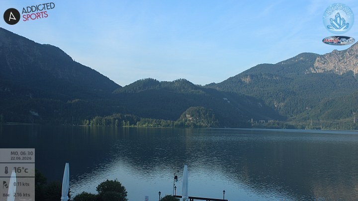 Archiv Foto Webcam Kristall Trimini: Kochelsee und Herzogstand