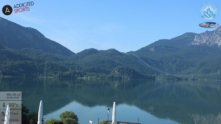 Archiv Foto Webcam Kristall Trimini: Kochelsee und Herzogstand