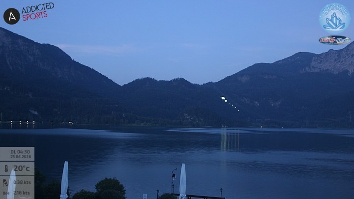 Archiv Foto Webcam Kristall Trimini: Kochelsee und Herzogstand