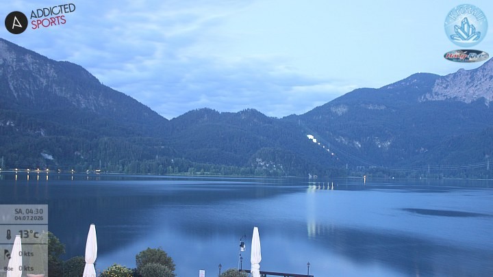 Archiv Foto Webcam Kristall Trimini: Kochelsee und Herzogstand