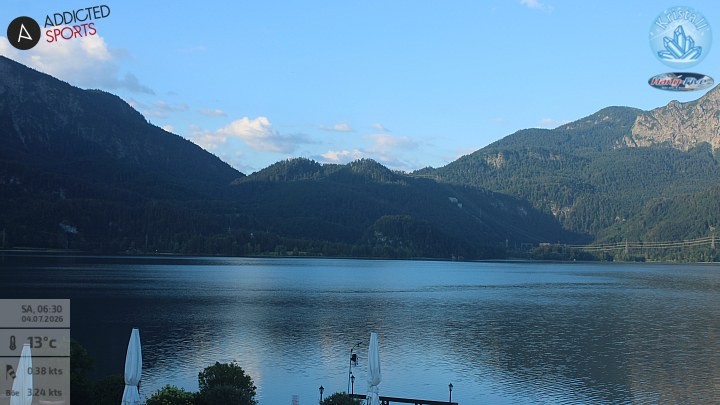 Archiv Foto Webcam Kristall Trimini: Kochelsee und Herzogstand