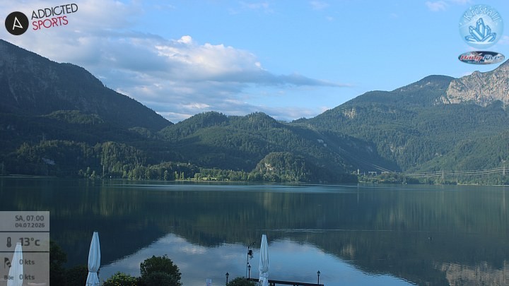 Archiv Foto Webcam Kristall Trimini: Kochelsee und Herzogstand