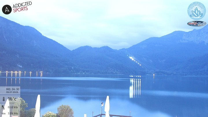 Archiv Foto Webcam Kristall Trimini: Kochelsee und Herzogstand