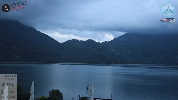 Archiv Foto Webcam Kristall Trimini: Kochelsee und Herzogstand