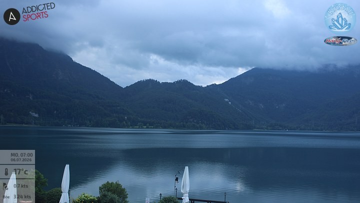 Archiv Foto Webcam Kristall Trimini: Kochelsee und Herzogstand