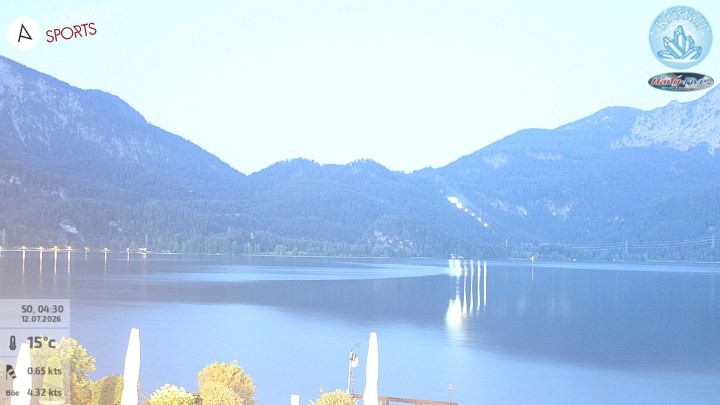 Archiv Foto Webcam Kristall Trimini: Kochelsee und Herzogstand
