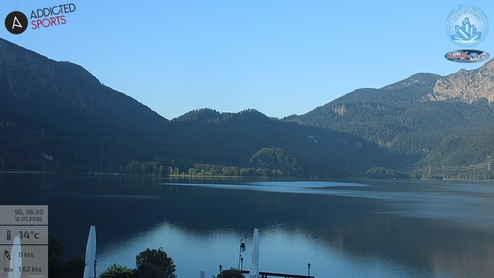 Archiv Foto Webcam Kristall Trimini: Kochelsee und Herzogstand