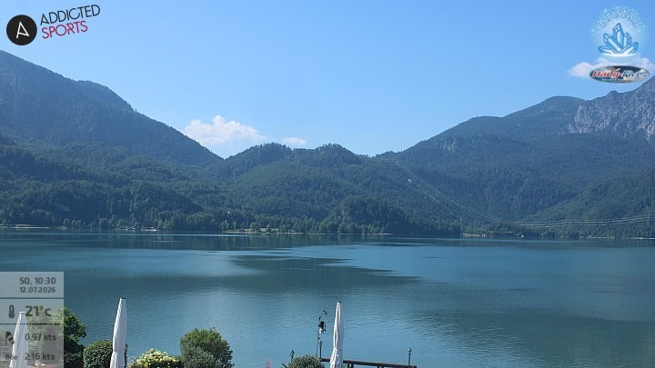 Archiv Foto Webcam Kristall Trimini: Kochelsee und Herzogstand