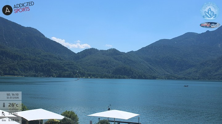 Archiv Foto Webcam Kristall Trimini: Kochelsee und Herzogstand